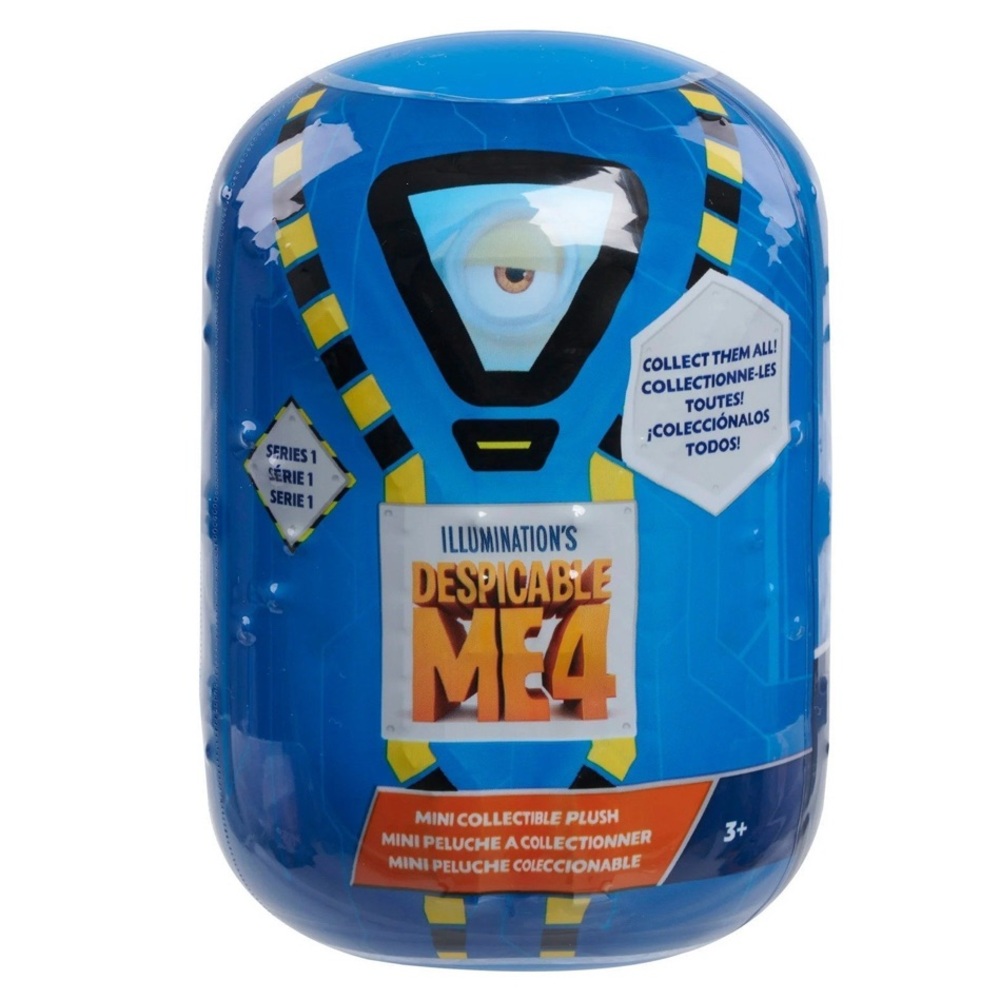 (4 capsules)Despicable Me 4 Mini Collectible Figures